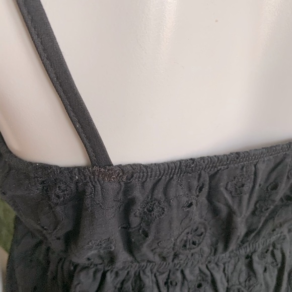 Black Eyelet Dress Size 6 - Picture 6 of 6